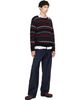 Dries Van Noten Dries Van Noten Black Striped Sweater - 4