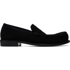 Dries Van Noten Dries Van Noten Black Suede Loafers