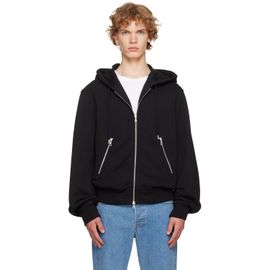 Dries Van Noten Dries Van Noten Black Zip Hoodie