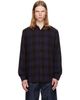 Dries Van Noten Dries Van Noten Blue & Brown Classic Viscose Shirt - 1