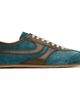 Dries Van Noten Dries Van Noten Blue & Brown Suede Sneakers - 1