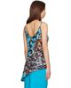 Dries Van Noten Dries Van Noten Blue & Brown Viscose Slip Top - 3