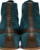Dries Van Noten Dries Van Noten Blue & Khaki Suede Sneakers - 2