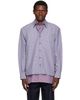 Dries Van Noten Dries Van Noten Blue & Pink Layered Shirt - 1