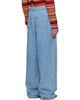 Dries Van Noten Dries Van Noten Blue Belted Pleat Jeans - 3