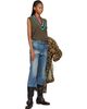 Dries Van Noten Dries Van Noten Blue Belted Wide-Leg Jeans - 4