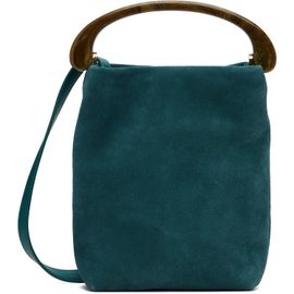 Dries Van Noten Dries Van Noten Blue Calf Leather Small Bag