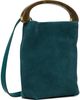 Dries Van Noten Dries Van Noten Blue Calf Leather Small Bag - 2