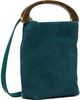 Dries Van Noten Dries Van Noten Blue Calf Leather Small Bag - 3