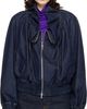 Dries Van Noten Dries Van Noten Blue Cocoon Denim Jacket - 1