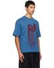 Dries Van Noten Dries Van Noten Blue Embroidered T-shirt - 2