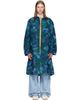Dries Van Noten Dries Van Noten Blue Floral Jacquard Coat - 1