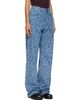 Dries Van Noten Dries Van Noten Blue Floral Jeans - 2