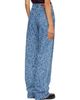 Dries Van Noten Dries Van Noten Blue Floral Jeans - 3