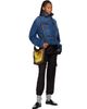 Dries Van Noten Dries Van Noten Blue High Collar Denim Jacket - 4