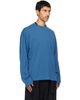 Dries Van Noten Dries Van Noten Blue Long Sleeve Cotton T-shirt - 2