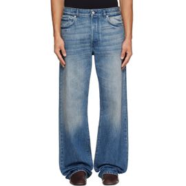 Dries Van Noten Dries Van Noten Blue Loose Denim Jeans