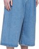 Dries Van Noten Dries Van Noten Blue Pleated Denim Shorts - 2
