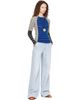 Dries Van Noten Dries Van Noten Blue Ribbed Cotton Top - 4