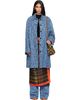 Dries Van Noten Dries Van Noten Blue Rondero Denim Coat - 1
