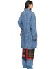 Dries Van Noten Dries Van Noten Blue Rondero Denim Coat - 3