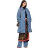 Dries Van Noten Dries Van Noten Blue Rondero Denim Coat - 4