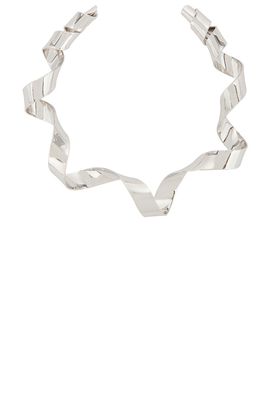 Dries Van Noten Dries Van Noten Brass Palladium Plated Necklace
