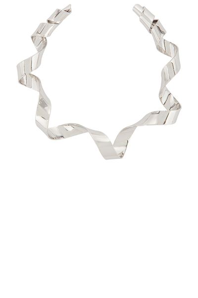 Dries Van Noten Dries Van Noten Brass Palladium Plated Necklace