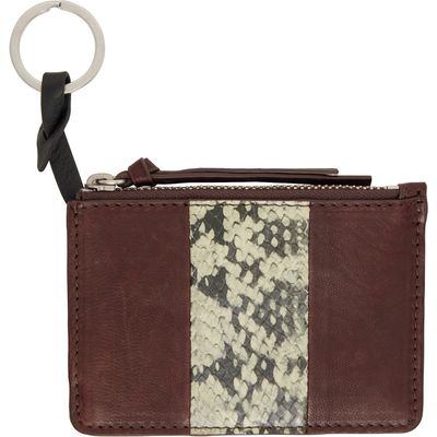 Dries Van Noten Dries Van Noten Brown & Green Calfskin Wallet