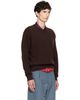 Dries Van Noten Dries Van Noten Brown Cashmere Sweater - 2