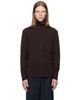 Dries Van Noten Dries Van Noten Brown Collar Cashmere Cardigan - 1
