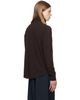 Dries Van Noten Dries Van Noten Brown Collar Cashmere Cardigan - 3