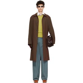 Dries Van Noten Dries Van Noten Brown Cotton Coat