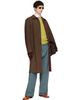 Dries Van Noten Dries Van Noten Brown Cotton Coat - 4