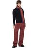 Dries Van Noten Dries Van Noten Brown Jacquard Wool Scarf - 2