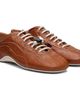 Dries Van Noten Dries Van Noten Brown Leather Ballerina Sneakers - 4