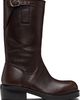 Dries Van Noten Dries Van Noten Brown Leather Biker Boots - 1