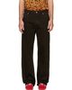 Dries Van Noten Dries Van Noten Brown Loose Fit Jeans - 1