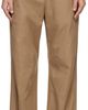Dries Van Noten Dries Van Noten Brown Loose Fit Workwear Trousers - 1