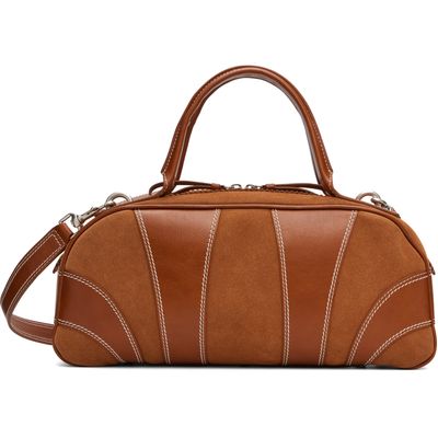 Dries Van Noten Dries Van Noten Brown Medium East West Bowling Bag