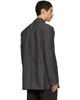 Dries Van Noten Dries Van Noten Brown Oversized Wool Blazer - 3