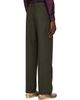 Dries Van Noten Dries Van Noten Brown Pleated Belted Trousers - 3