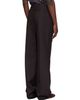 Dries Van Noten Dries Van Noten Brown Straight-Leg Wool Trousers - 3
