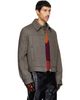 Dries Van Noten Dries Van Noten Brown Wool Jacket - 2