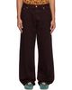 Dries Van Noten Dries Van Noten Burgundy Faded Jeans - 1