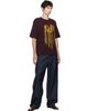 Dries Van Noten Dries Van Noten Burgundy Fringed T-shirt - 4