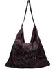 Dries Van Noten Dries Van Noten Burgundy Large Scarf Tote - 1