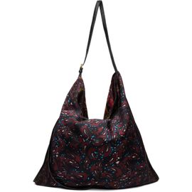 Dries Van Noten Dries Van Noten Burgundy Large Scarf Tote
