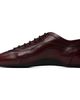 Dries Van Noten Dries Van Noten Burgundy Leather Ballerina Sneakers - 3