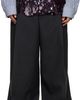 Dries Van Noten Dries Van Noten Burgundy Sequined Belt - 1